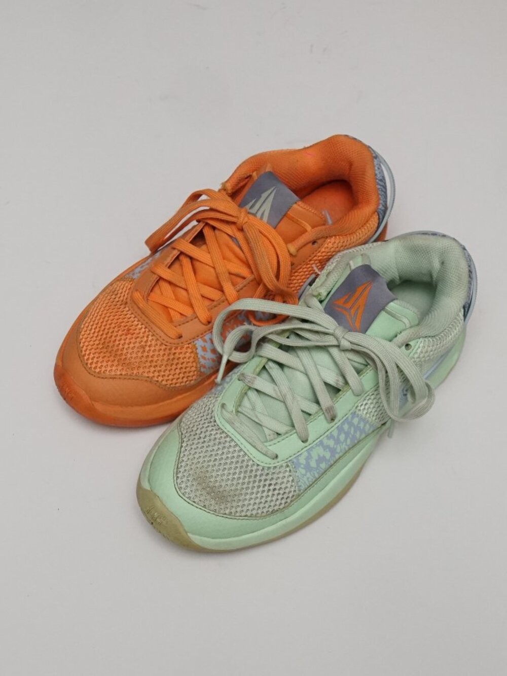 Nike Ja 1 Mismatched Ja Morant Bright Mandarin Orange Vapor Green FQ4796 Men 6.5